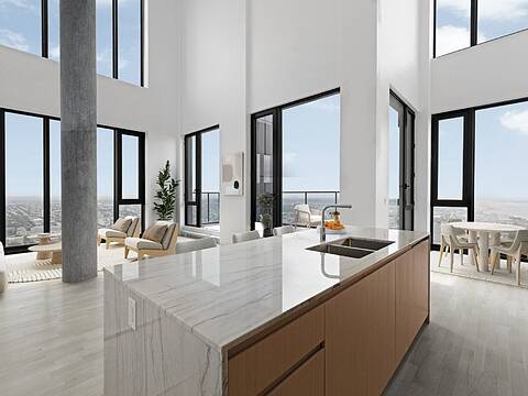 1210 Rue Jeanne-Mance, Apt. PH6105, Ville-Marie